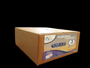 POR CAJA PARTES 2 Blanco|Amarillo FORM. CONT QUÍMICO COLOR 9 5 800 FORMAS 1/2 X 1/2,