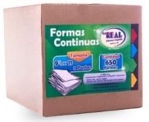 2 PARTES POR CAJA FORM.CONT. 9 5 , 1300 FORMAS 1/2 X 1/2