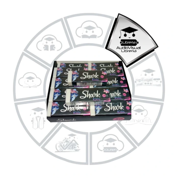 [BOBSH] BORRA BLANCA SHARK KIDS